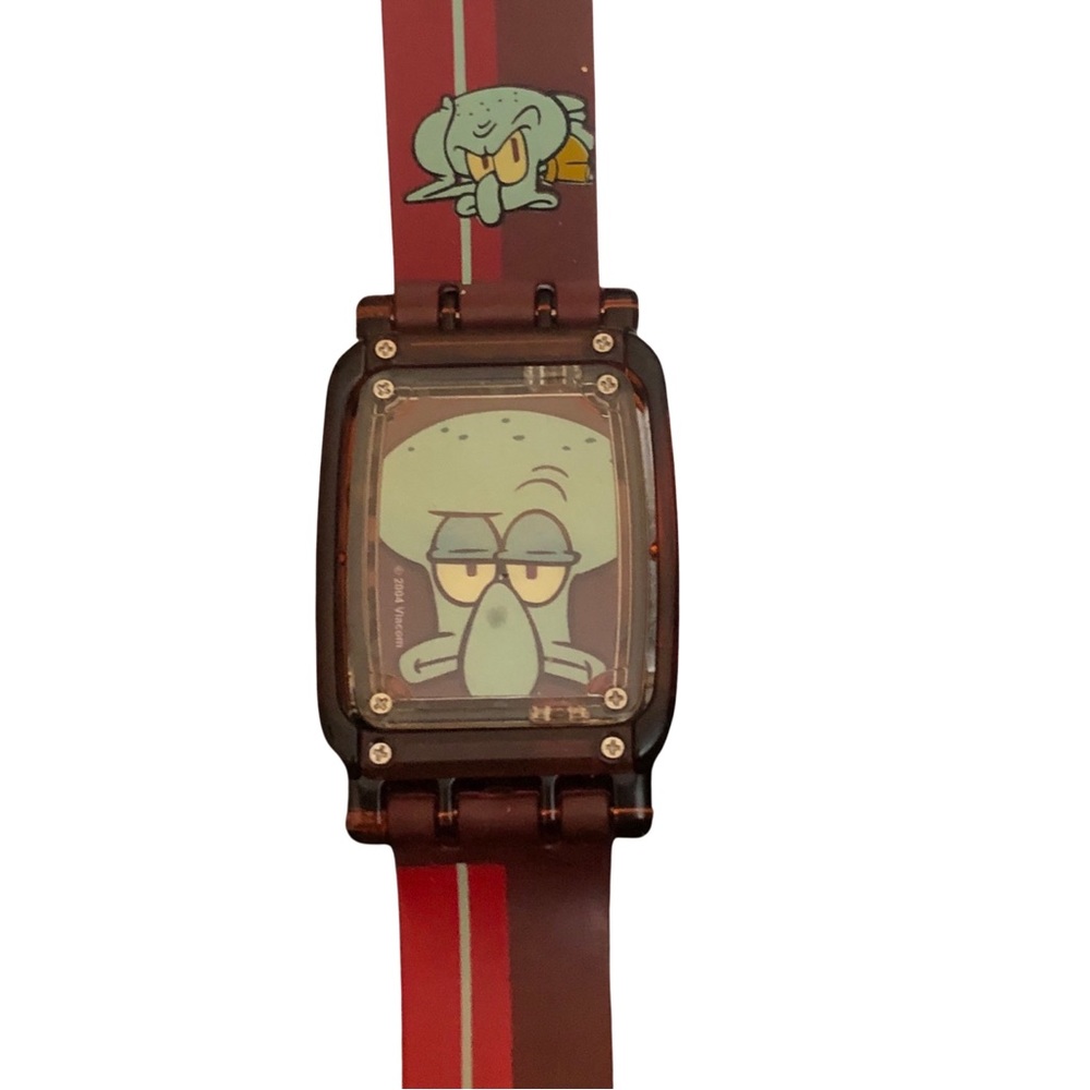SPONGEBOB SQUAREPANTS Squidward Burger King Promotional Watch from 2004